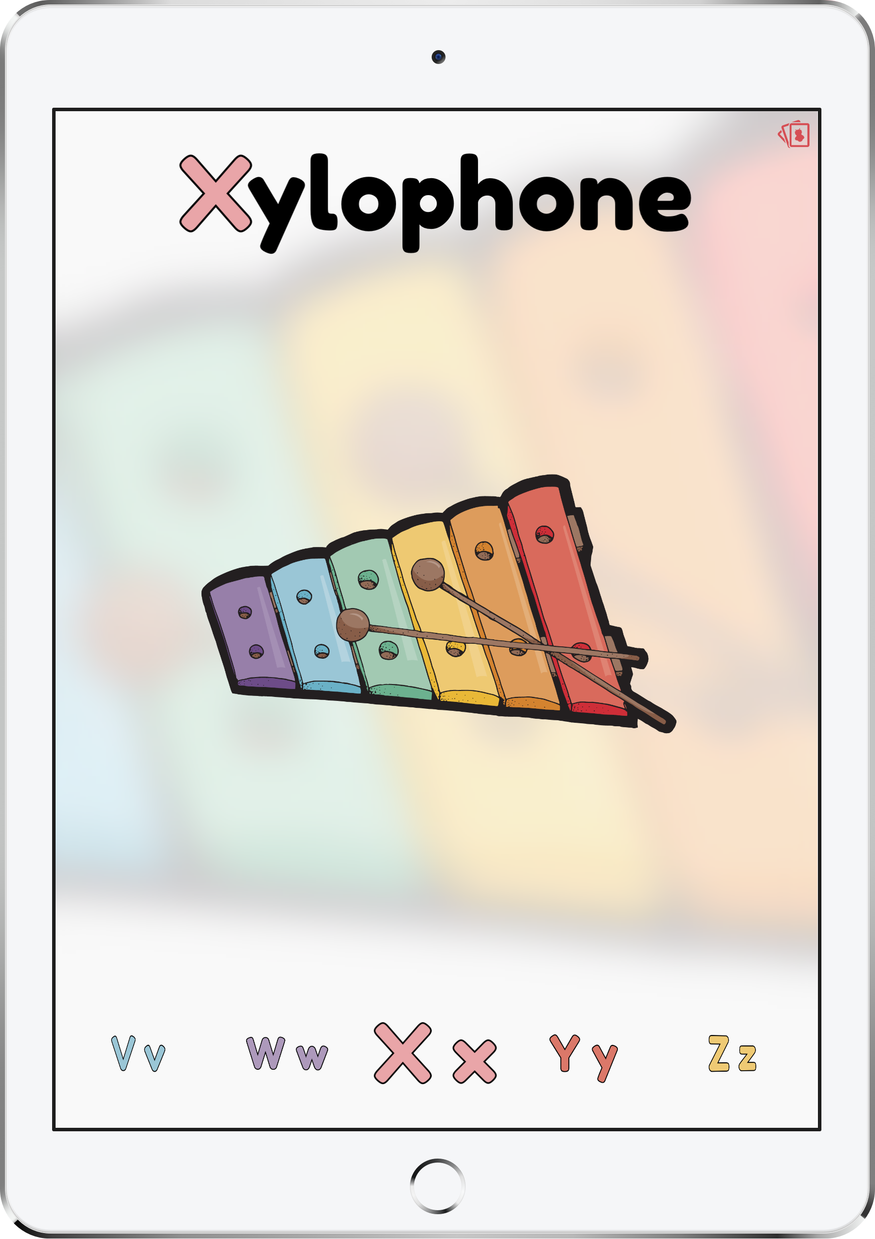 X for Xylophone